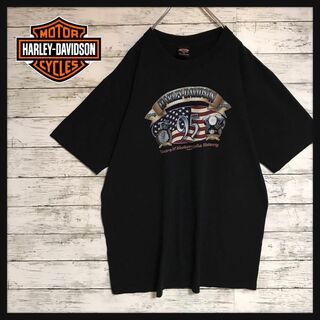 Harley Davidson - 【USA製】ハーレーダビッドソン USA国旗デザインT ...