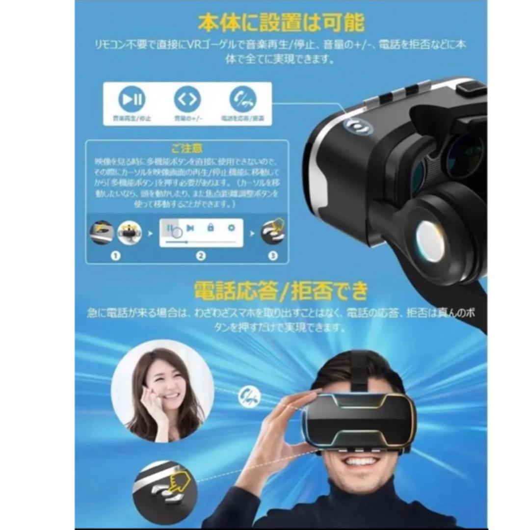 バースデー 記念日 ギフト 贈物 お勧め 通販 VR8ゴーグルヘッドセット 新品未使用