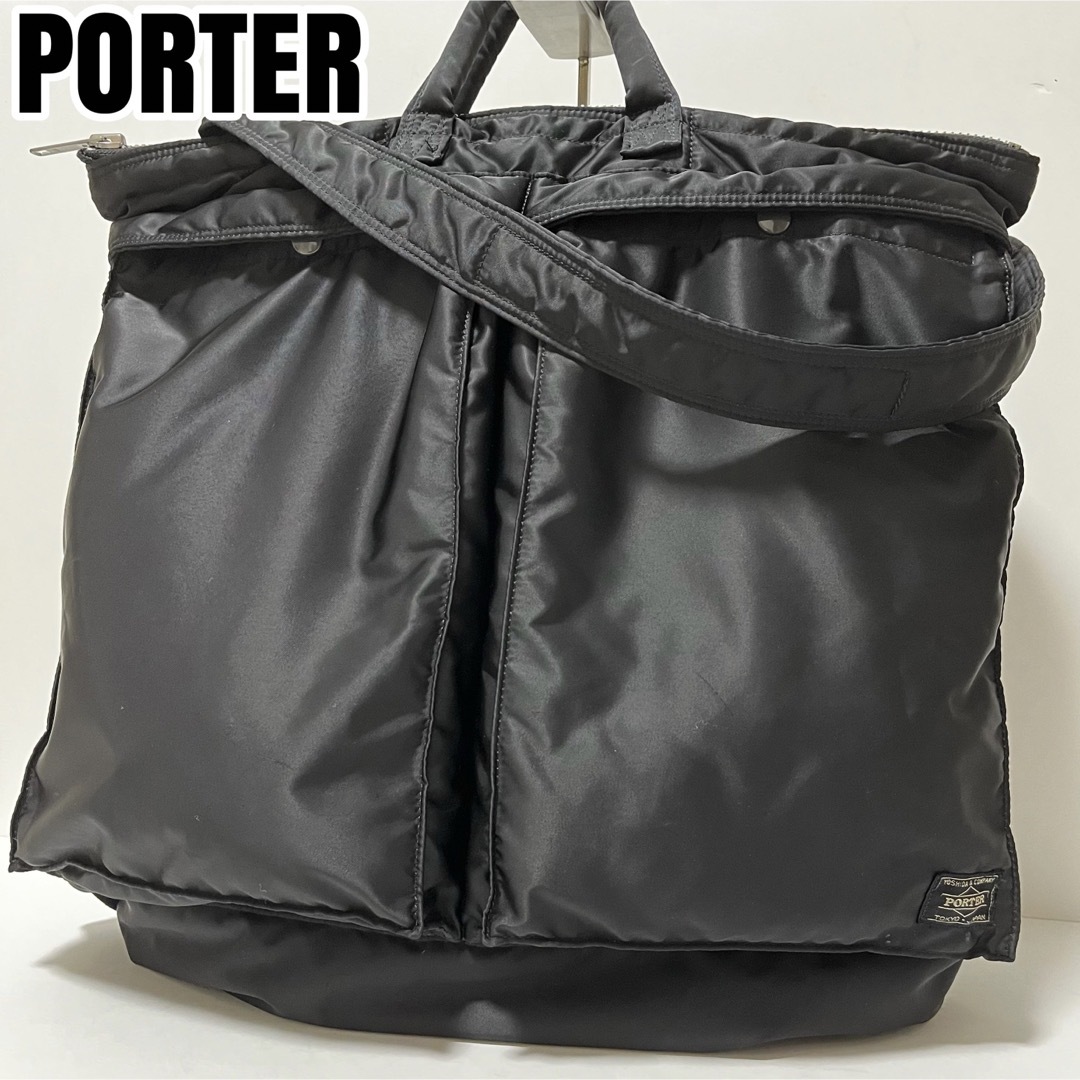 美品】PORTERポータータンカー2wayショルダーバッグ ブラック | www