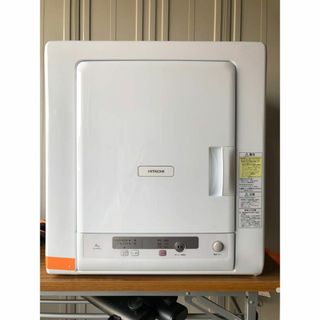 日立 衣類乾燥機 4kg お掃除付きドラム  DE-N40HX-W