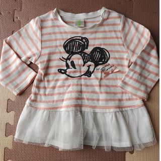 ディズニー(Disney)のロングT シャツ　サイズ80(シャツ/カットソー)