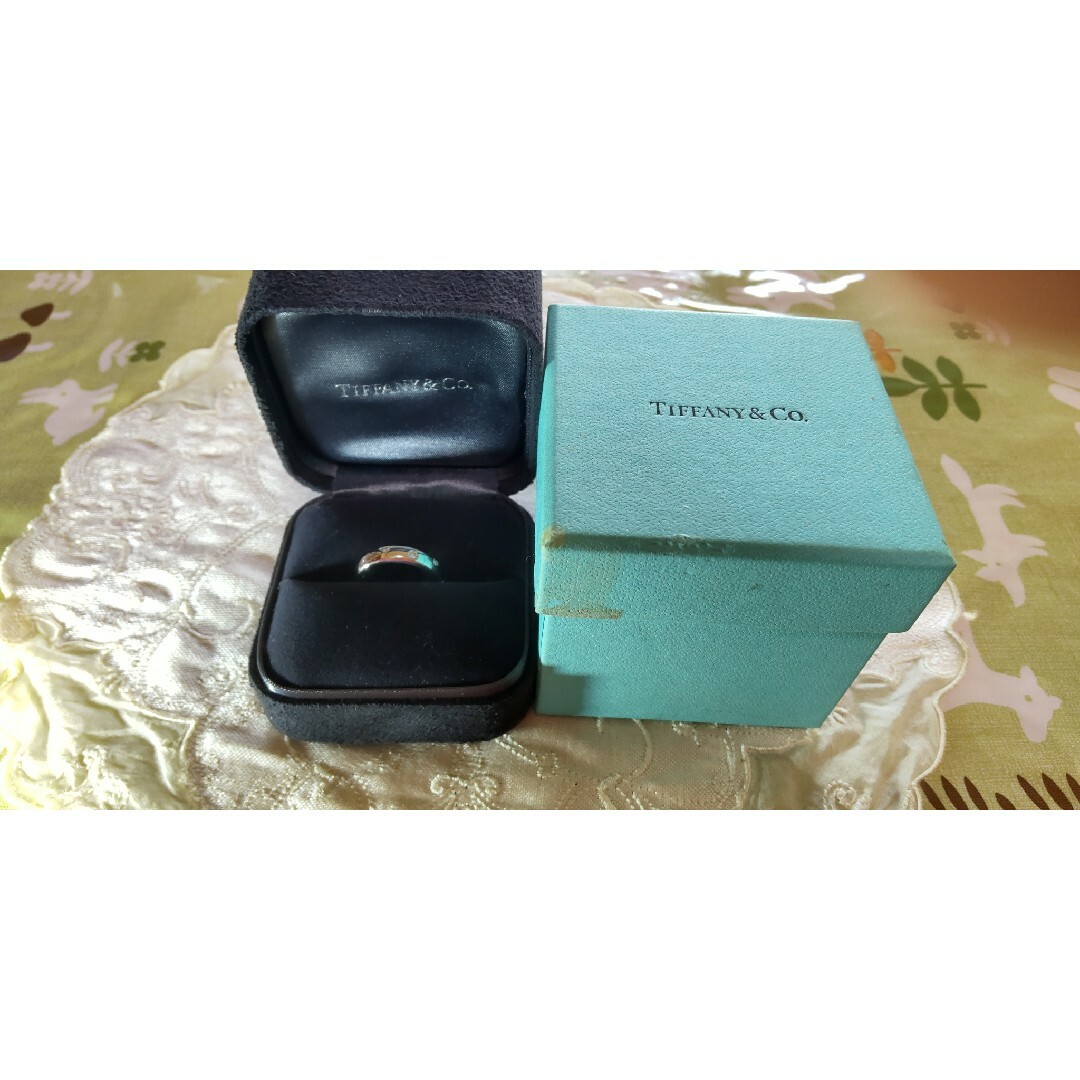 Tiffany&Co.PTDI3MMドッツリングダイヤ0.10ct[新品仕上げ済