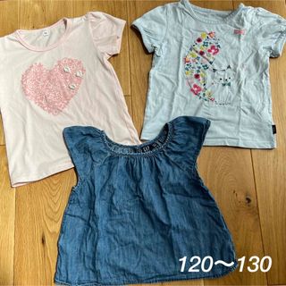 ギャップキッズ(GAP Kids)のまとめ売り！半袖Tシャツ⭐︎120〜130(Tシャツ/カットソー)