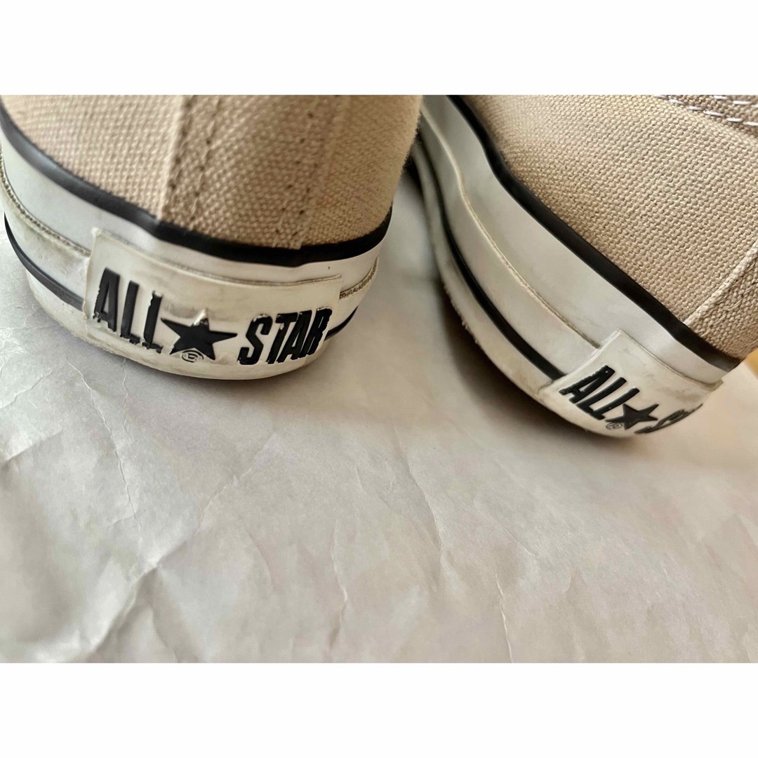 ALL STAR（CONVERSE）(オールスター)のコンバース　ベージュ　サイズ24 レディースの靴/シューズ(スニーカー)の商品写真