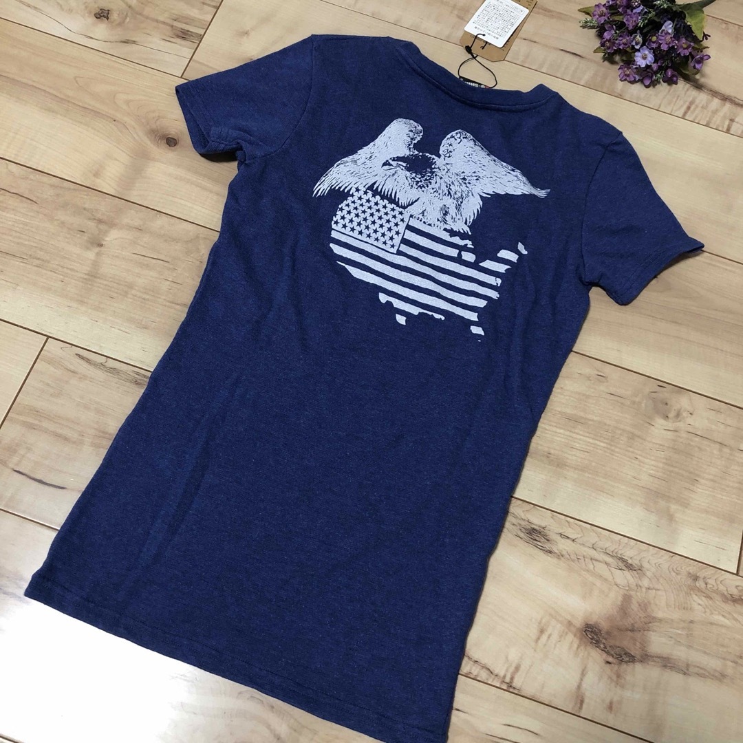 moussy(マウジー)の【匿名発送】新品紙タグ付き♪『MOUSSY』プリント　半袖Tシャツ レディースのトップス(Tシャツ(半袖/袖なし))の商品写真
