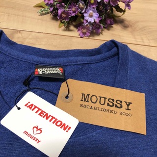 マウジー(moussy)の【匿名発送】新品紙タグ付き♪『MOUSSY』プリント　半袖Tシャツ(Tシャツ(半袖/袖なし))