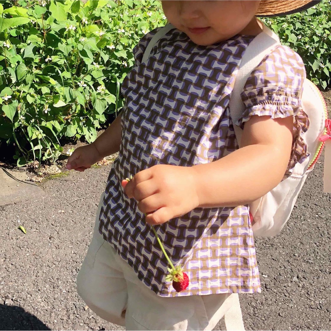 オータムセール 美品☆ caramel baby\u0026child ジオメトリック柄