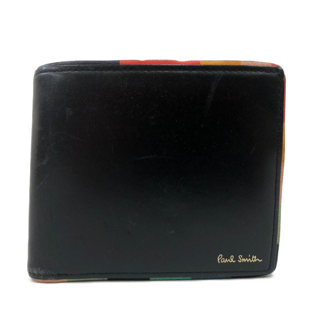 Paul Smith(ポールスミス)の〇〇Paul Smith ポールスミス 財布 2つ折り財布  ブラック ハンドメイドのファッション小物(財布)の商品写真