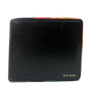 〇〇Paul Smith ポールスミス 財布 2つ折り財布  ブラック