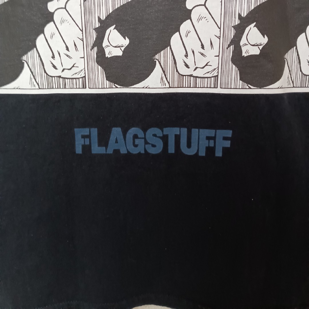 F-LAGSTUF-F(フラグスタフ)のF-LAGSTUF-FフラグスタフTシャツ半袖DRAGONBALLベジータブラッ メンズのトップス(Tシャツ/カットソー(半袖/袖なし))の商品写真