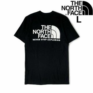 ザノースフェイス(THE NORTH FACE)のノースフェイス THROWBACK 半袖 Tシャツ US(L)黒 180902(Tシャツ/カットソー(半袖/袖なし))