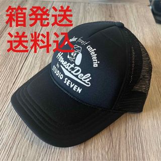 サンダイメジェイソウルブラザーズ(三代目 J Soul Brothers)のgu studio seven mesh cap Black 三代目 ナオト(キャップ)