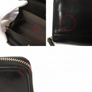 PORTER - ポーター 吉田カバン 長財布 ラウンドファスナー 馬革 黒
