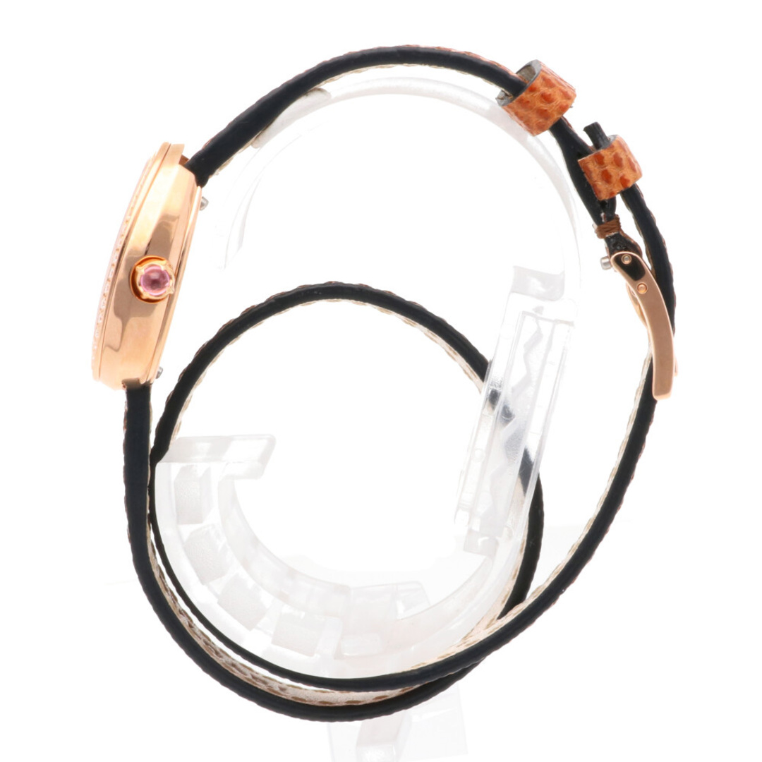 ブルガリ BVLGARI セルペンティ 腕時計 18金 K18ピンクゴールド SPP27WPGDL クオーツ レディース 1年保証 【 】 serpenti ブルガリ時計 ブランド品 ブランド時計 高級腕時計 レディース腕時計 ブランド ダイヤベゼル ピンクゴールド 高級 時計 美品 プレゼント ギフト