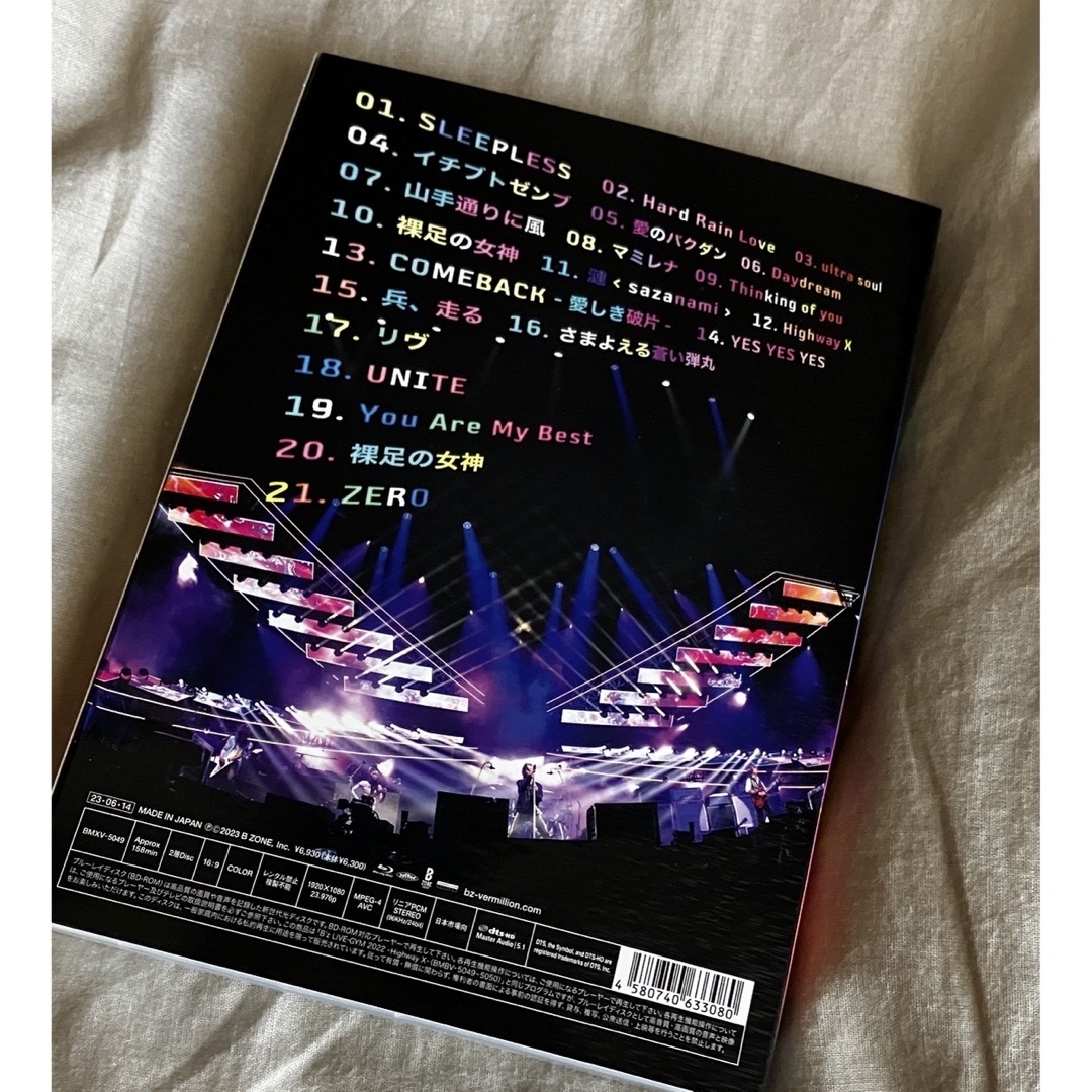 B’z　LIVE-GYM　2022　-Highway X Blu-ray エンタメ/ホビーのDVD/ブルーレイ(ミュージック)の商品写真