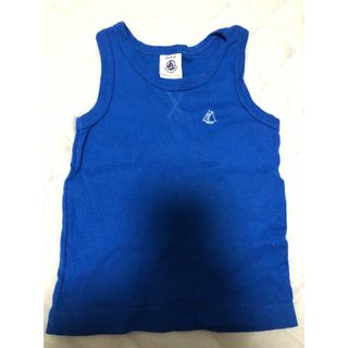 プチバトー(PETIT BATEAU)の美品　プチバトー　タンクトップ　18m(Ｔシャツ)