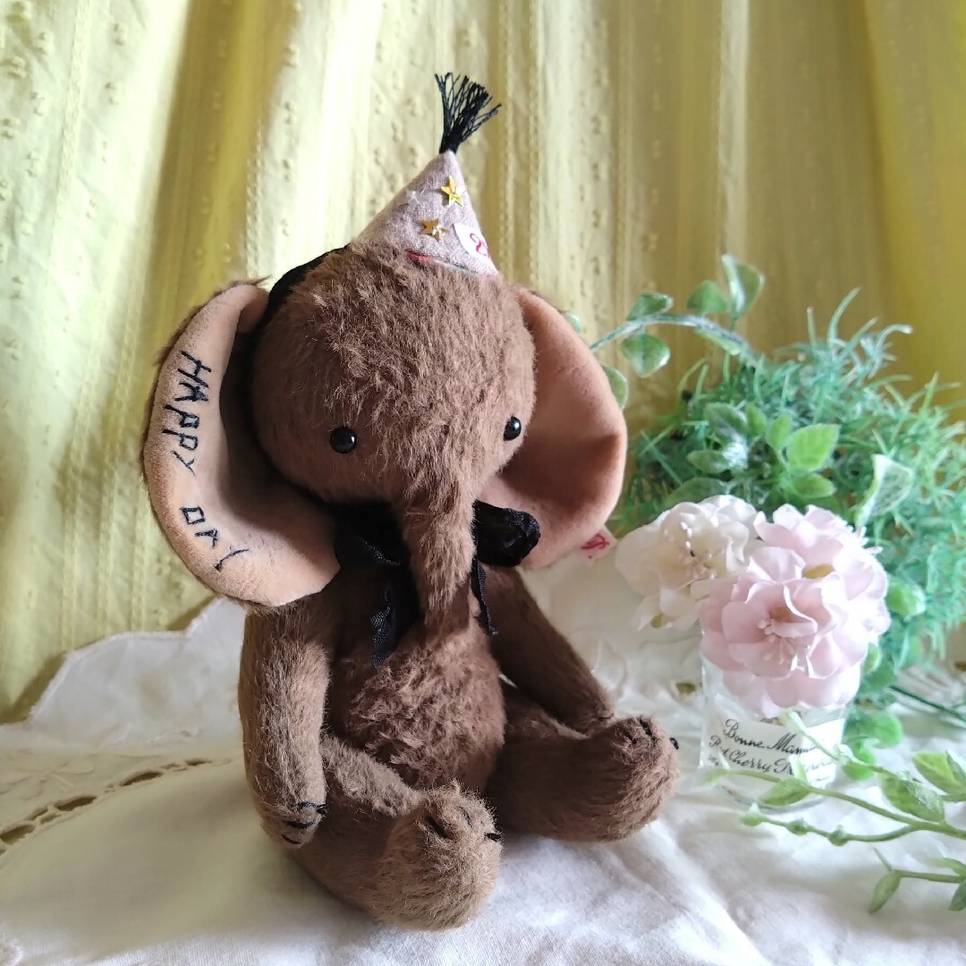 J様専用 HAPPY DAY ぞうさんの通販 by Handmade teddy bear