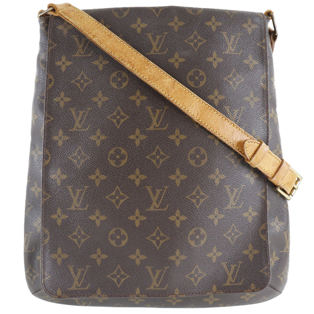 小キズハンドル【LOUIS VUITTON】ルイ・ヴィトン ミュゼット モノグラムキャンバス 茶 AS0011 レディース ショルダーバッグ