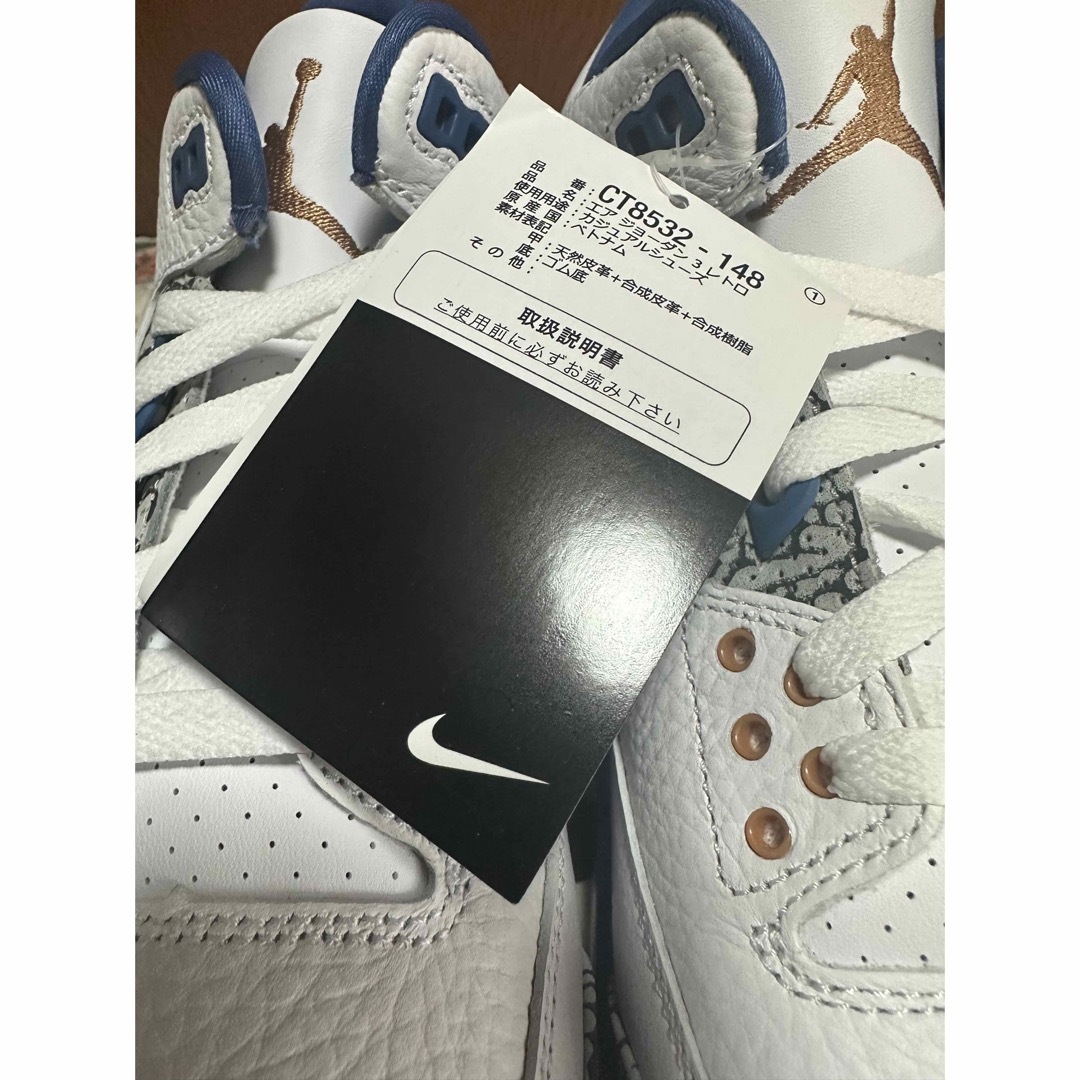 Jordan Brand（NIKE）(ジョーダン)のNike Air Jordan 3 Retro "True Blue" 28cm メンズの靴/シューズ(スニーカー)の商品写真