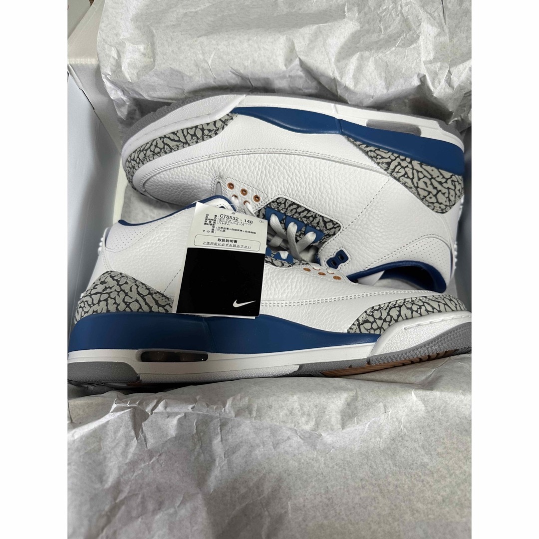 Jordan Brand（NIKE）(ジョーダン)のNike Air Jordan 3 Retro "True Blue" 28cm メンズの靴/シューズ(スニーカー)の商品写真