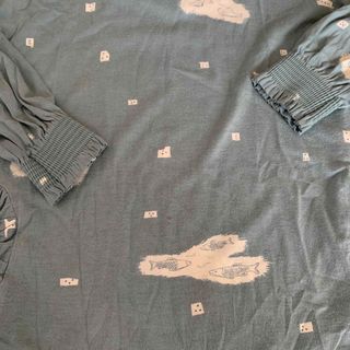 mina perhonen - タグ付き サイズ120 ミナペルホネン trois ワンピース ... 新品タグつき ミナペルホネン ベビー キッズ Tシャツ 120