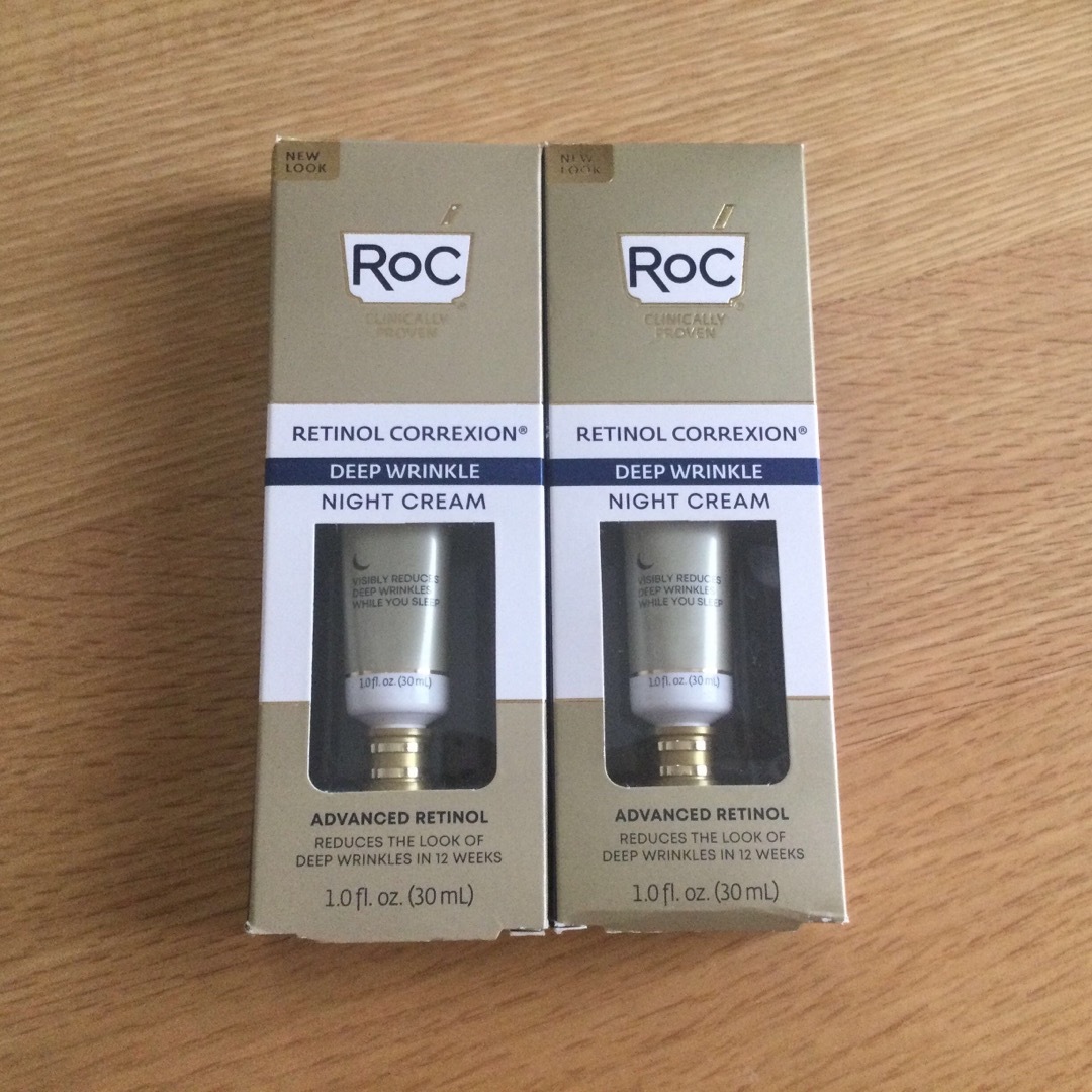 RoC ロック レチノール コレクシオン ナイトクリーム 2本setの通販 by RoC ロック レチノール コレクシオン ナイトクリーム 2本setの通販 by