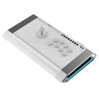 プレイステーション(PlayStation)の【美品】QANBA ARCADE JOYSTICK （パール）(その他)