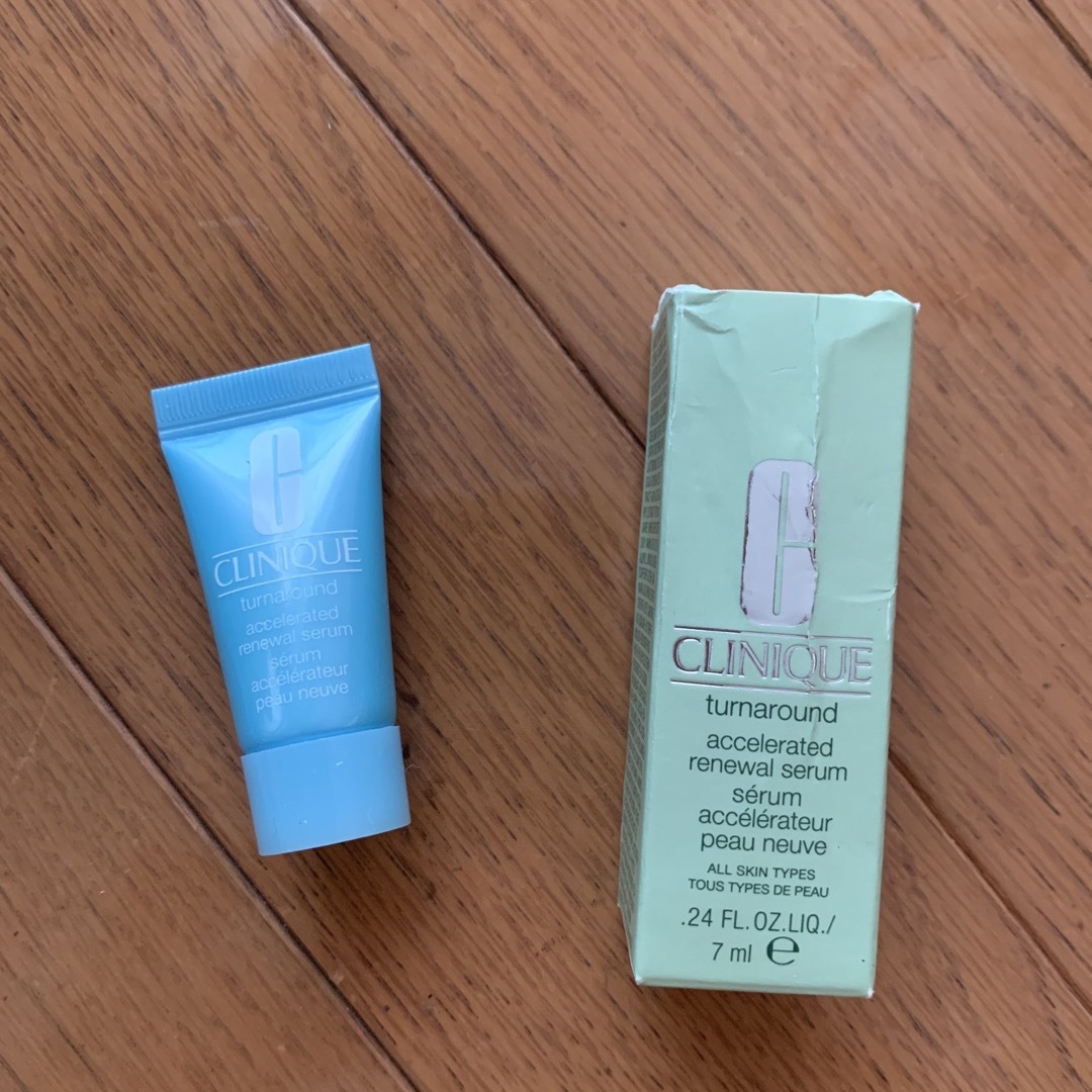 CLINIQUE(クリニーク)のクリニーク ターンアラウンド セラム 7mL 角質ケア 美容液 ギフト コスメ/美容のスキンケア/基礎化粧品(美容液)の商品写真