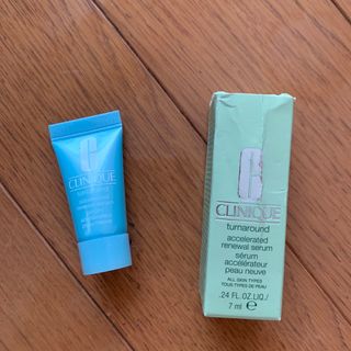 クリニーク(CLINIQUE)のクリニーク ターンアラウンド セラム 7mL 角質ケア 美容液 ギフト(美容液)