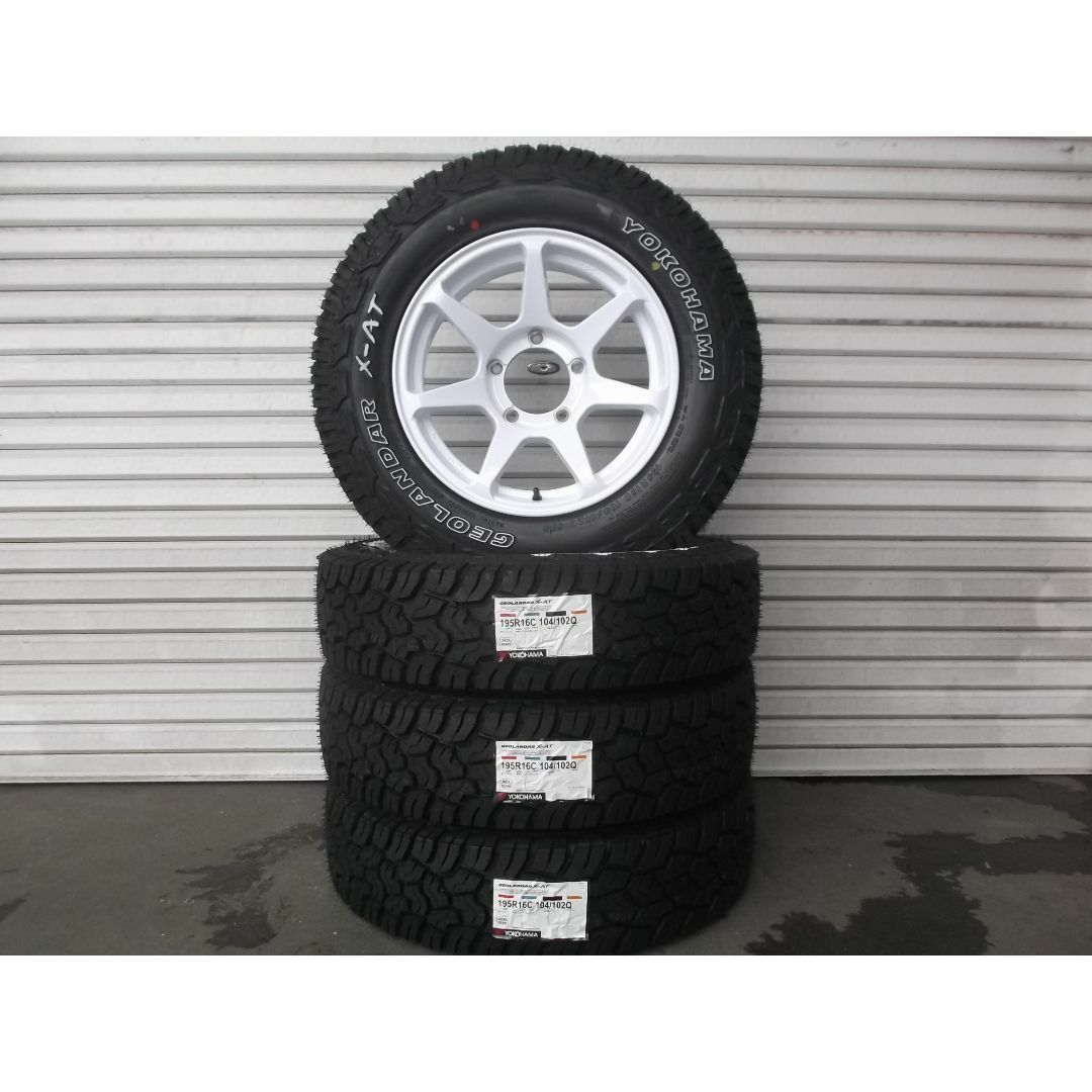 ヨコハマ - 送料込■CST ZERO-1&ヨコハマジオランダーX-AT■195R16C■