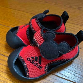 アディダス(adidas)のadidas サンダル　ミッキー　12cm(サンダル)