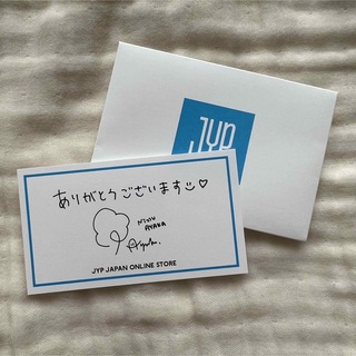 ニジュー(NiziU)のJYP thank you card / NiziU AYAKA(アイドルグッズ)