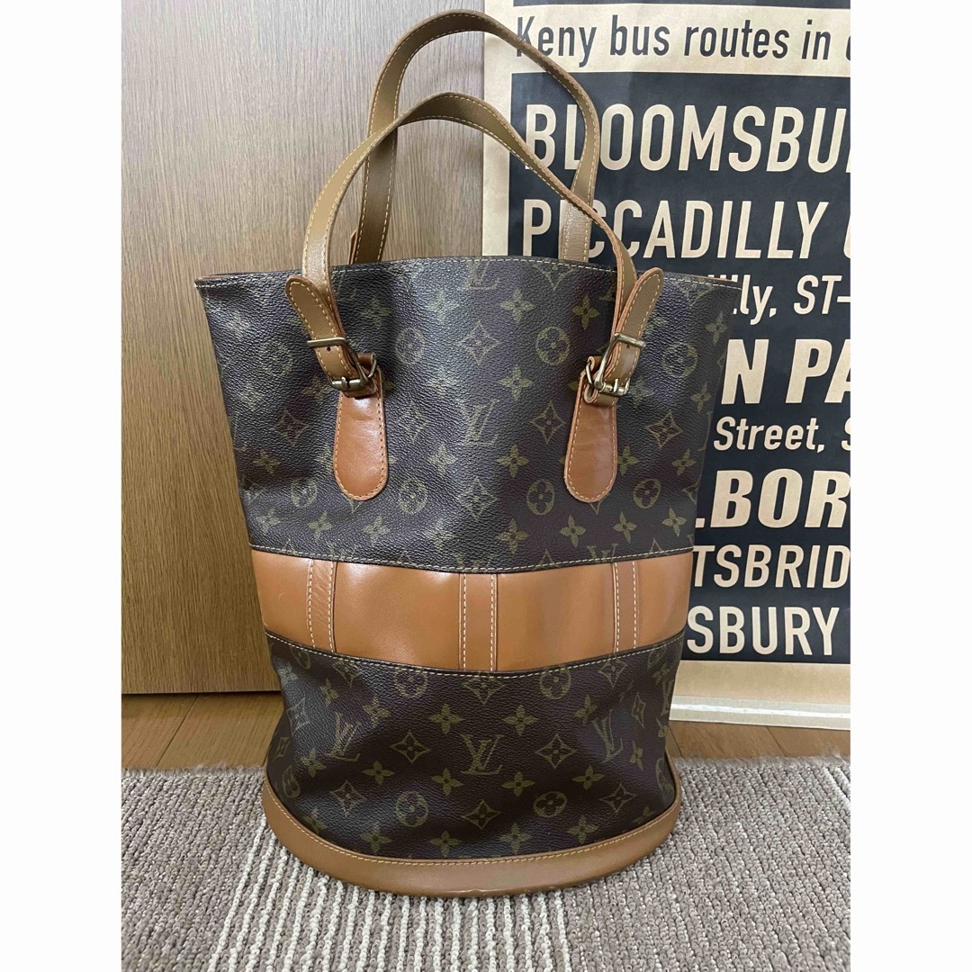 Louis Vuitton ルイヴィトン  バケット トートバッグ