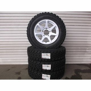 ヨコハマ(ヨコハマ)の送料込■ヨコハマジオランダーM/T■185/85R16■スズキジムニー用!!(タイヤ・ホイールセット)