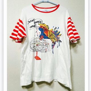 サンタモニカ(Santa Monica)の古着 tシャツ  ヴィンテージ tシャツ 80s tシャツ 鳥 tシャツ(Tシャツ/カットソー(半袖/袖なし))