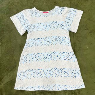 グラニフ(Design Tshirts Store graniph)のグラニフ　水玉模様　ワンピース　チュニック　レディースFサイズ(ミニワンピース)