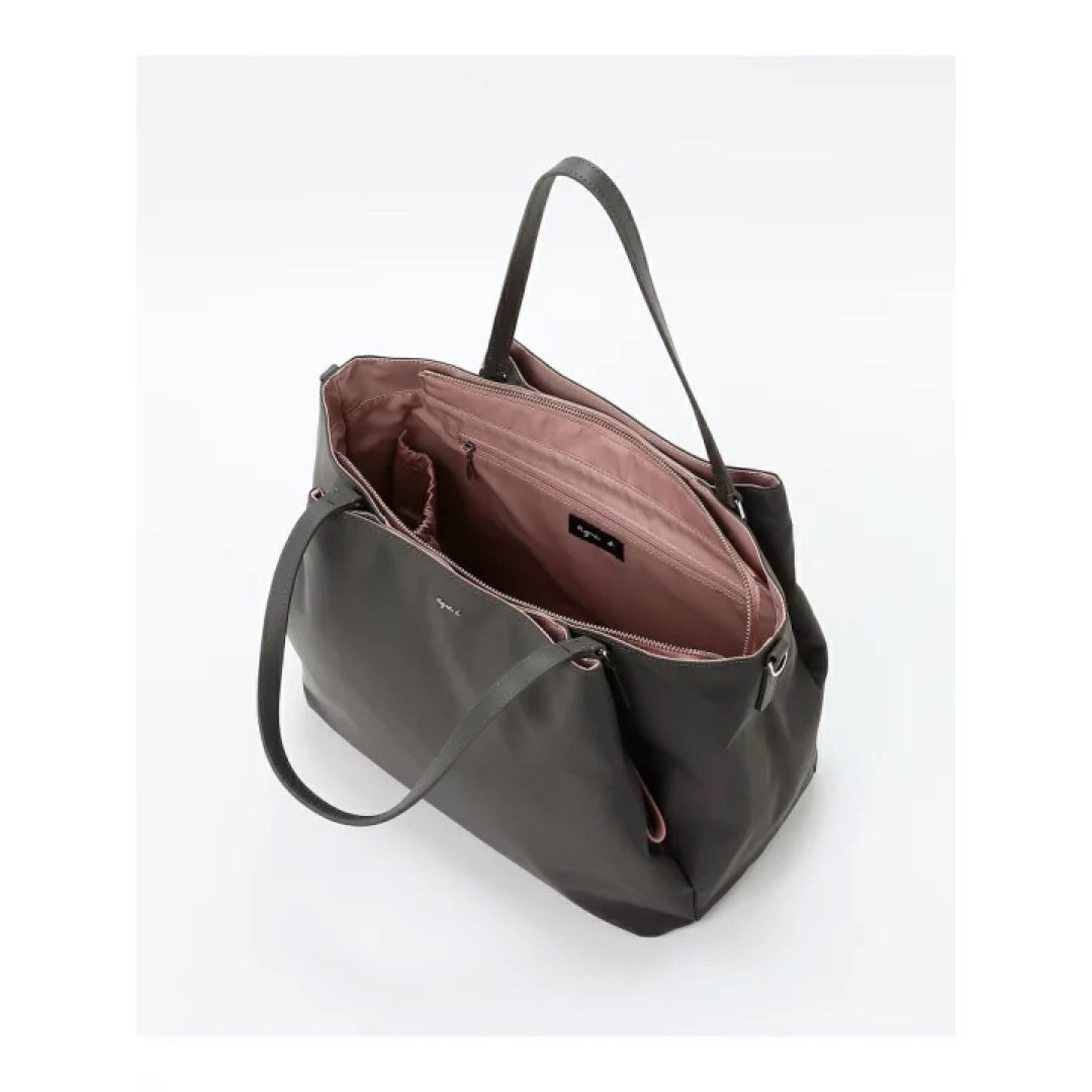 ランキングや新製品 2wayトートバッグ OAS14-01 agnes グレー、ピンク