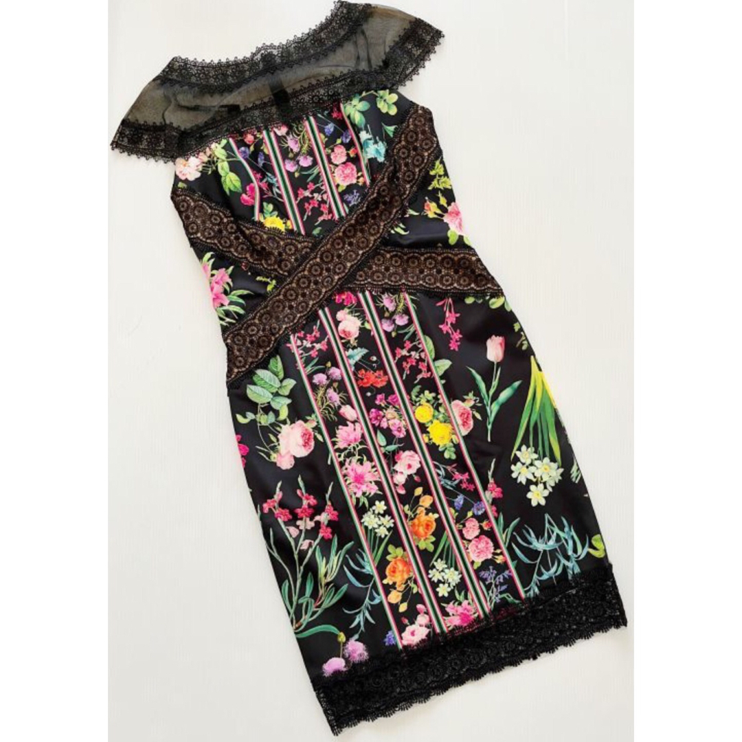 未使用品☆ TADASHI SHOJI サイズL (13号相当) 【T137】 - ひざ丈スカート