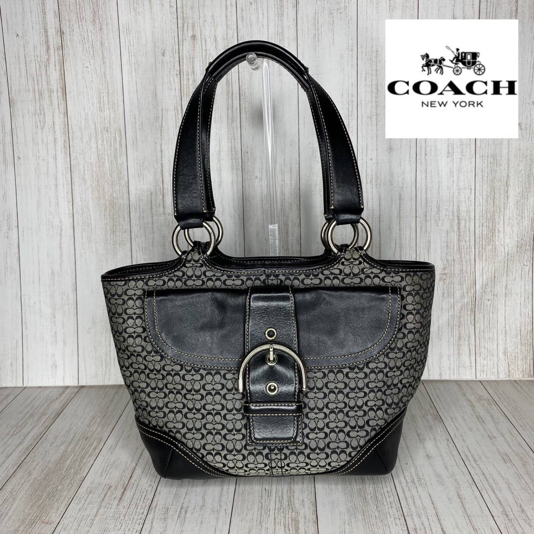 COACH コーチ　シグネチャー　トートバッグ　ハンドバッグ