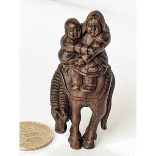 シルバー/レッド 根付 49 霊芝 黄陽根 骨董品 | dizmekaro.com