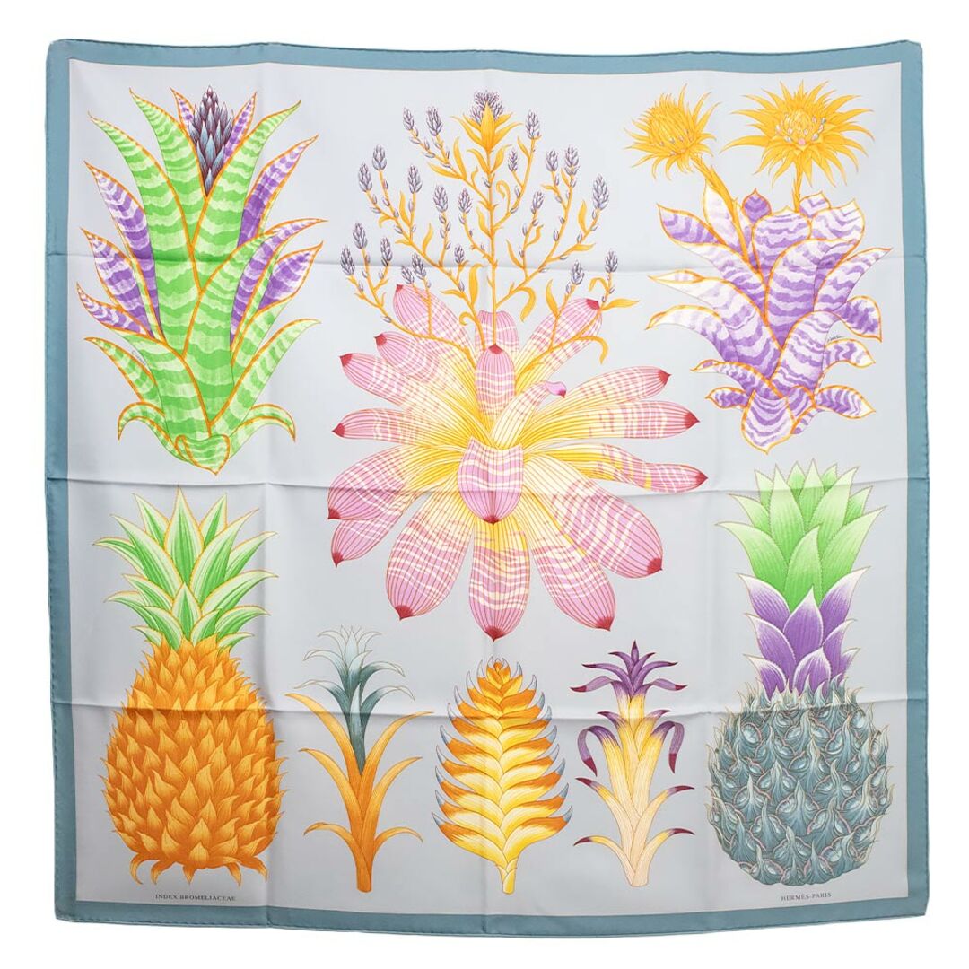 Hermes - エルメス カレ 90 ブロメリアの目録 Index Bromeliaceae
