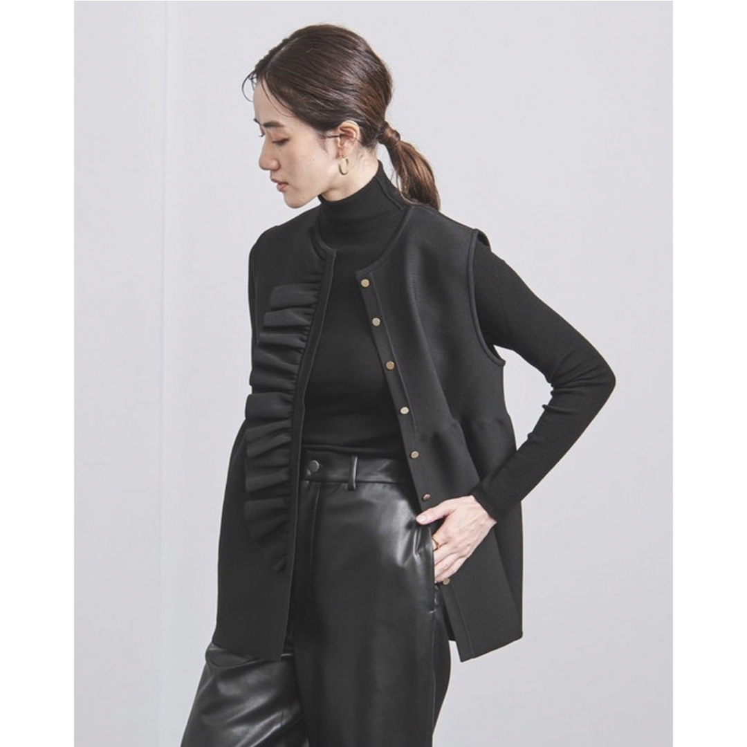 UNITED ARROWS - ニット P フリル ニットベストの通販 by nonshop