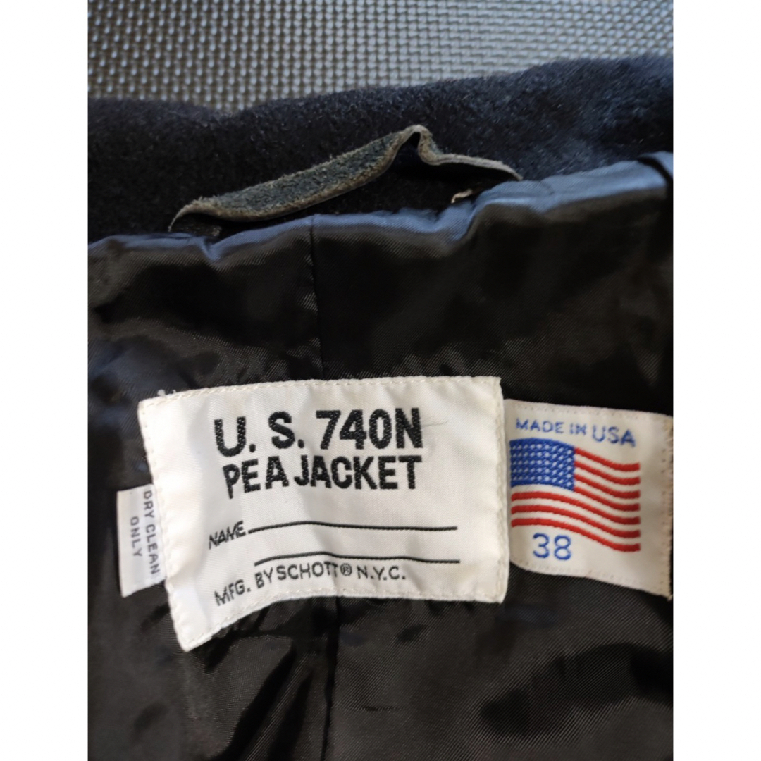 SCHOTT Pコート USA製 サイズ38 ピーコート SCHOTT Pコート USA製 サイズ38 ピーコート