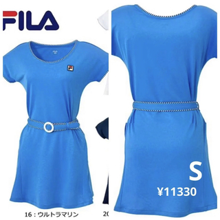 フィラ(FILA)のフィラ FILA ワンピース VL1384 テニス ウィメンズ 半袖　S(ウェア)