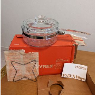 パイレックス(Pyrex)の【訳あり】PYREX オールドパイレックス　片手鍋(鍋/フライパン)