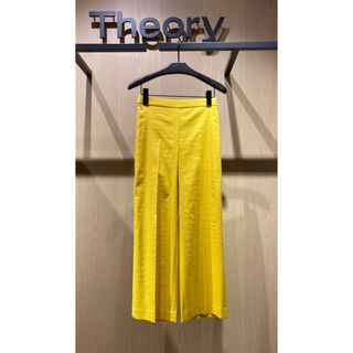 セオリー(theory)のTheory 21ss リネンクロップドパンツ(カジュアルパンツ)