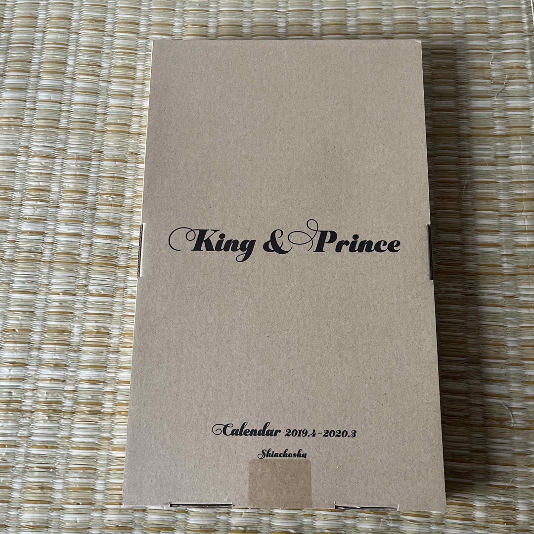 Ｋｉｎｇ＆Ｐｒｉｎｃｅカレンダー　２０１９．４→２０２０．３ Ｊｏｈｎｎｙｓ