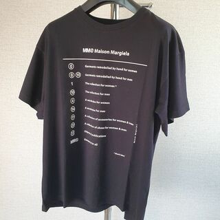 エムエムシックス(MM6)の【新品・未使用】MM6 MAISON MARGIELA Tシャツ14Yブラック(Tシャツ/カットソー)