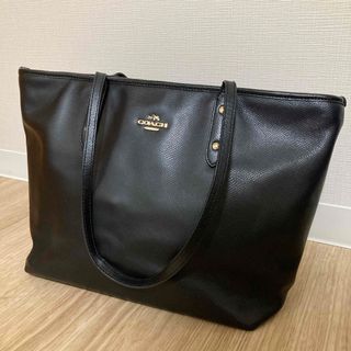 コーチ(COACH)の【送料込み】COACH レザー トートバッグ(トートバッグ)