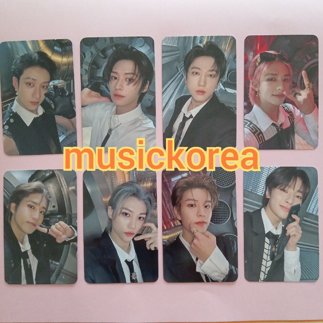stray kids トレカ 通常盤 8枚 コンプ 3セット